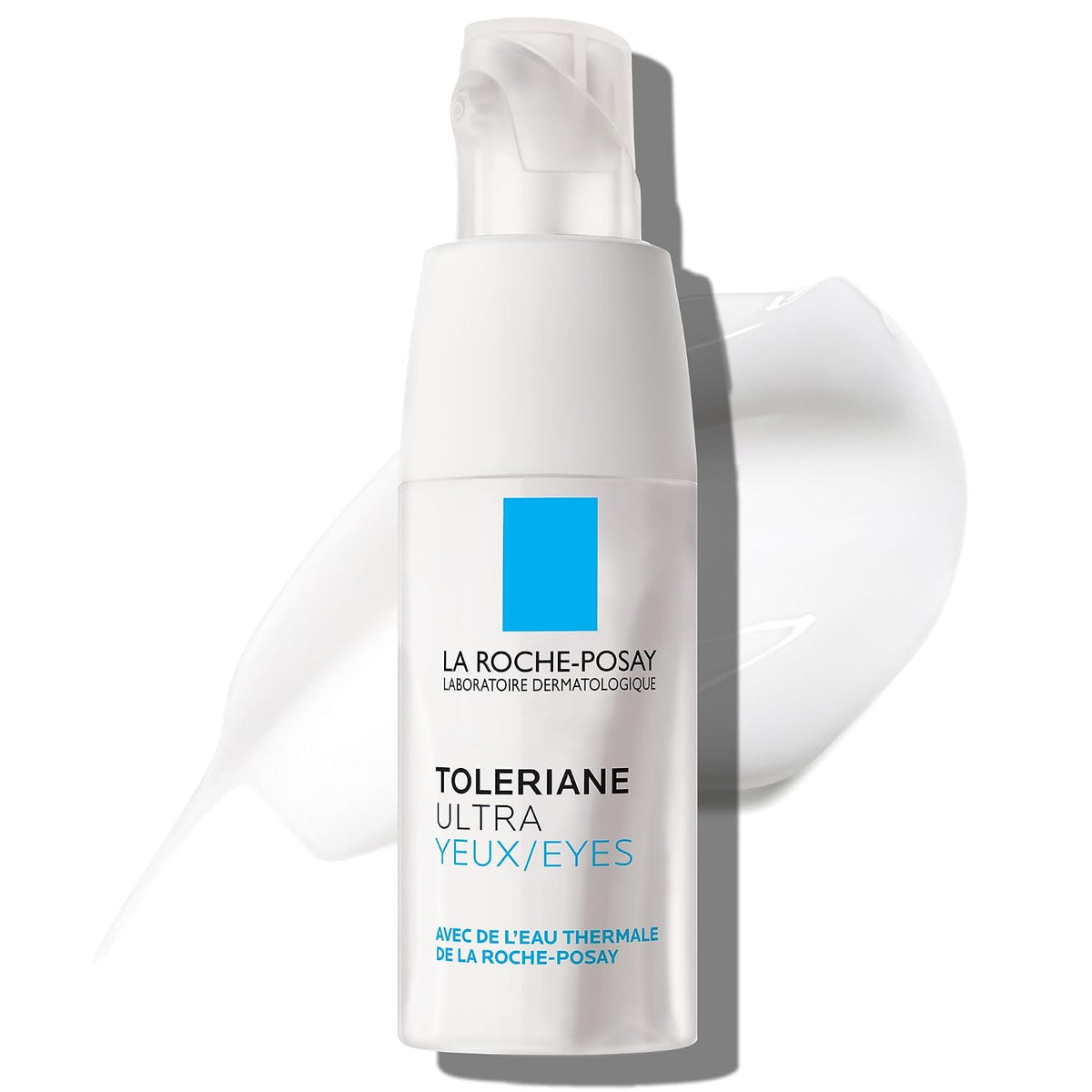 La Roche-Posay Toleriane Dermallergo Eye Cream for Sensitive Skin 0.68oz | Soothing moisturizer comforts sensitive skin. Allergy tested, fragrance free, alcohol free. Formerly Toleriane Ultra Eyes.