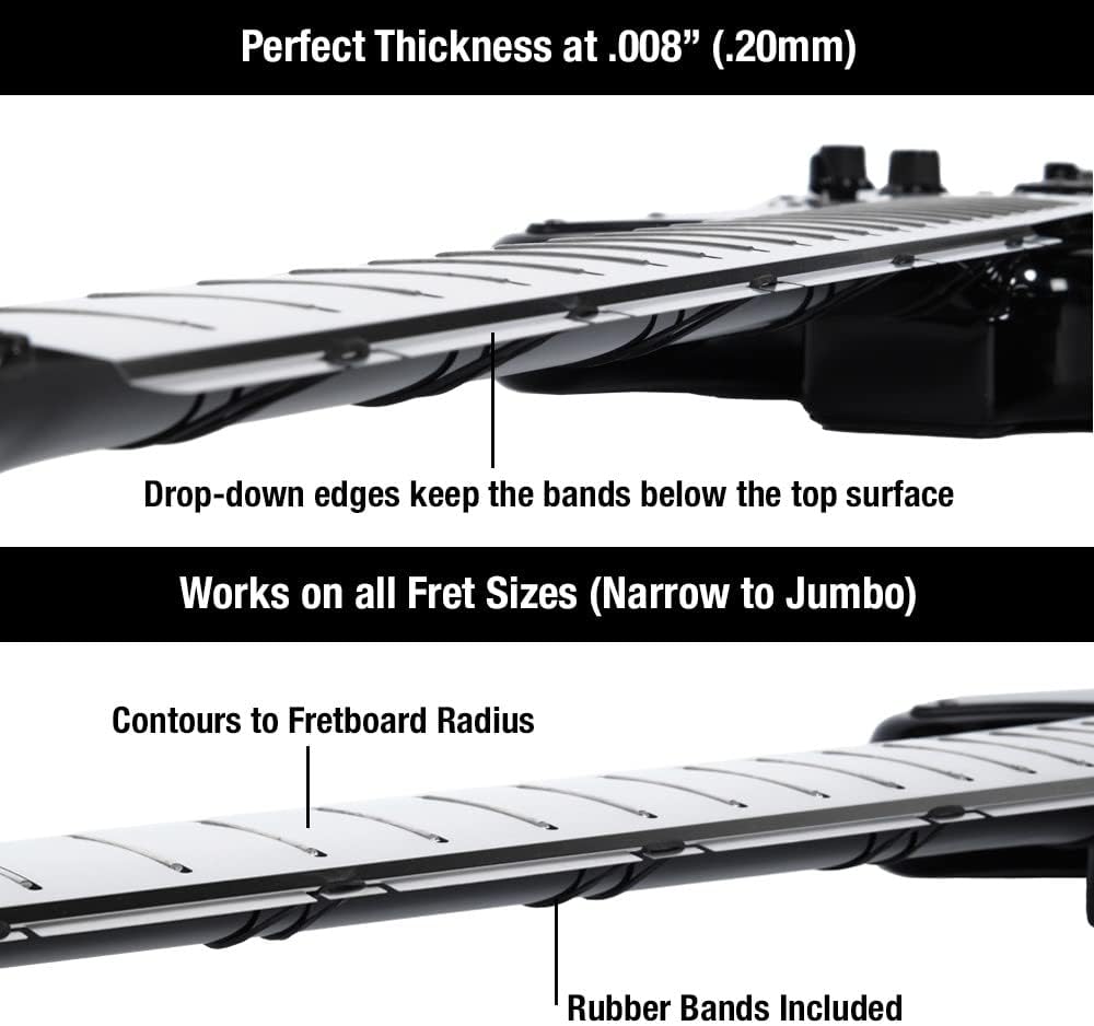 MusicNomad Fret Shield™ Fretboard Protector for 25.5" Guitars (MN800)