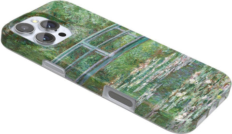 Casely iPhone 16 Pro Case | Monet's Bridge | The Met Museum | Compatible with MagSafe | Classic Ultra Slim Design