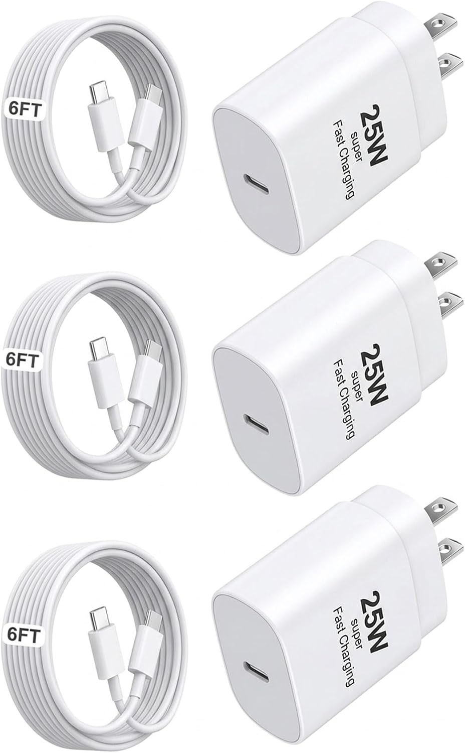 25W USB C Charger,Super Fast Charging Block,Type-C Power Adapter