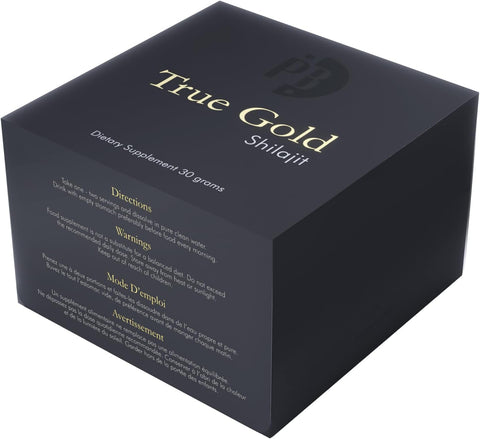 Purblack Pure Shilajit Resin, 85+ Trace Minerals, 60 Servings
