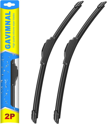 26"+20" Silicone Wiper Blades Replacement For Toyota Camry 2018-2024