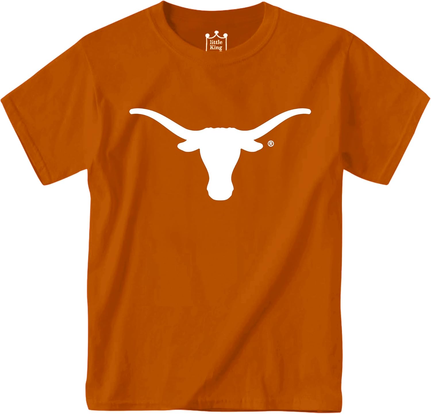 Little King NCAA Toddler Big Logo T-Shirt-100% Cotton-Boys & Girls
