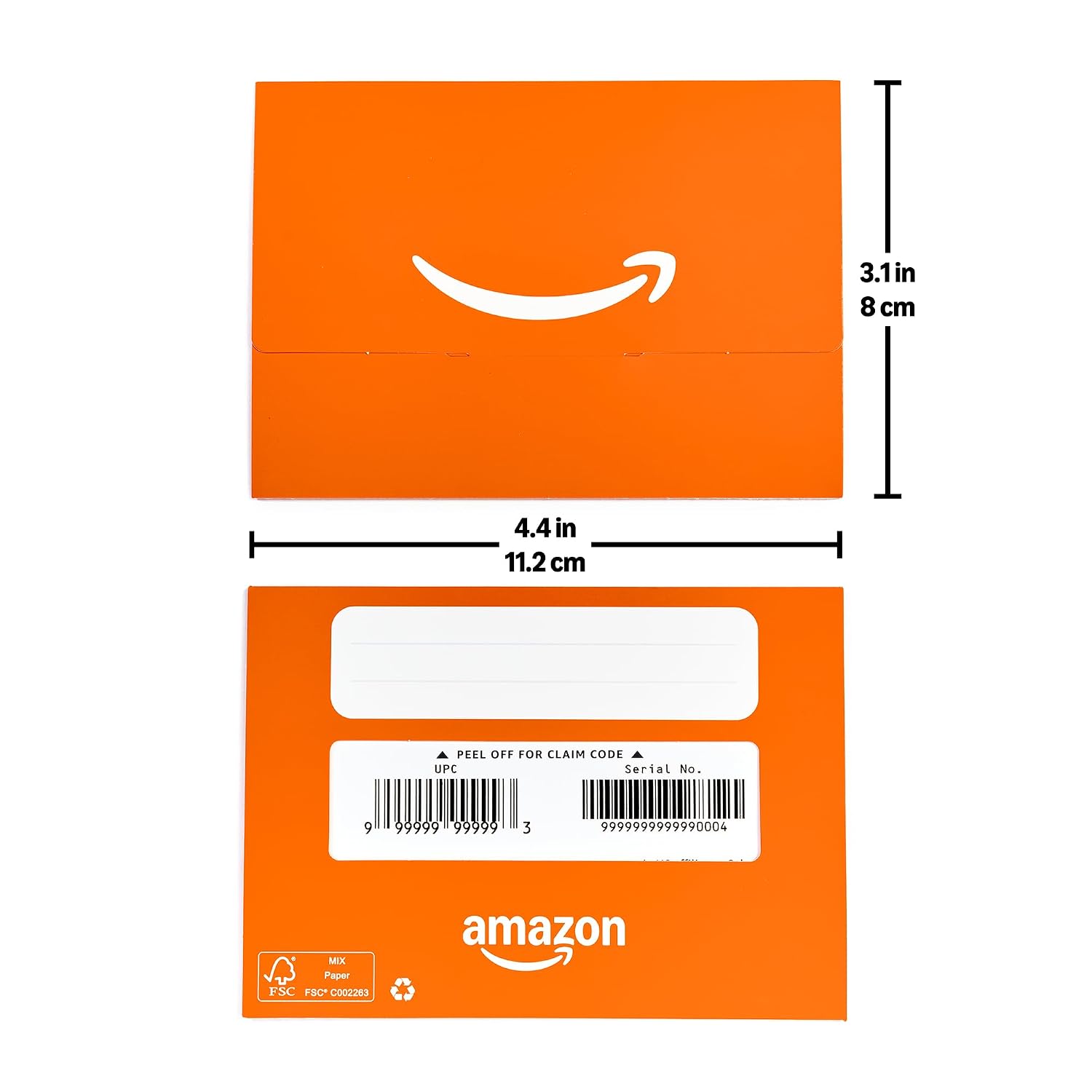 Amazon Physical Gift Card
