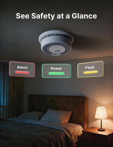 X-Sense Smoke & Carbon Monoxide Alarm, SC06, 1-Pack