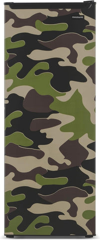 Frigidaire 6.4 cu ft, Convertible Upright Camo Fridge or Freezer, Camouflage Print