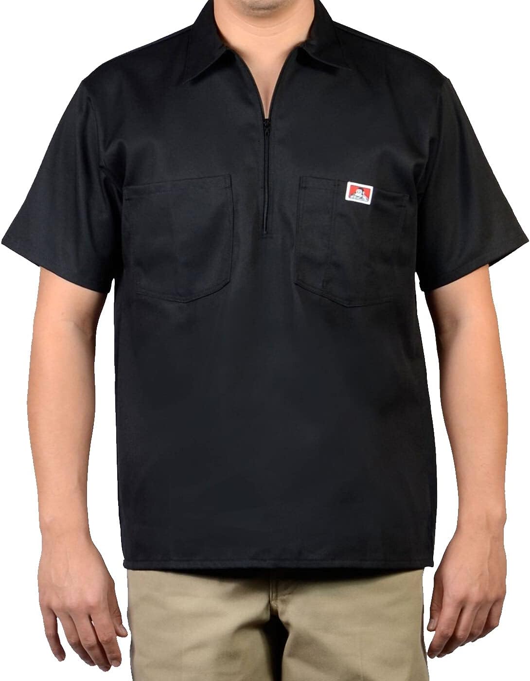 Ben Davis Short Sleeve 1/2 Zip Shirt