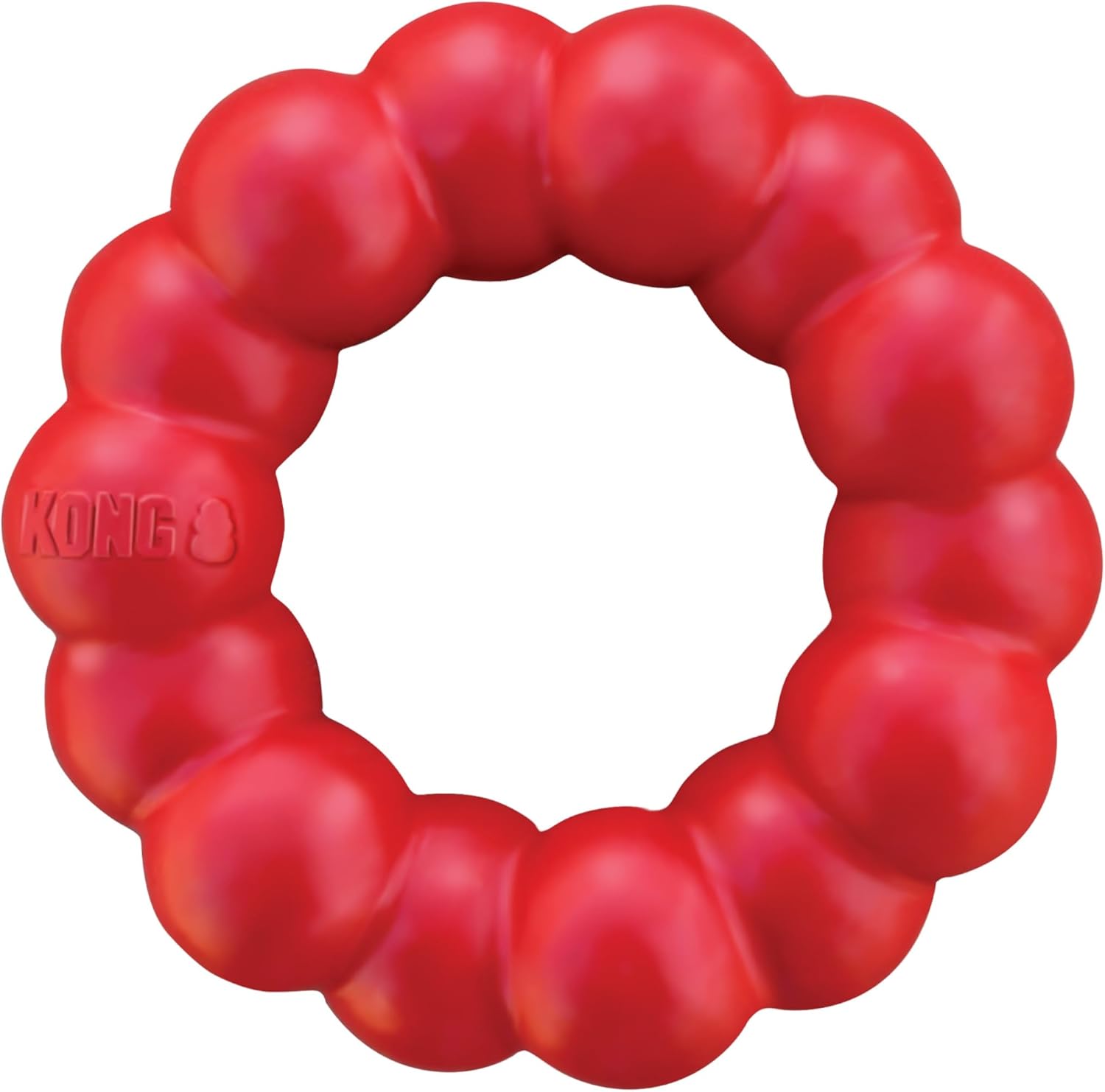 KONG Ring, Natural Rubber Chew Toy for Dental Health, for Extra Large Dogs