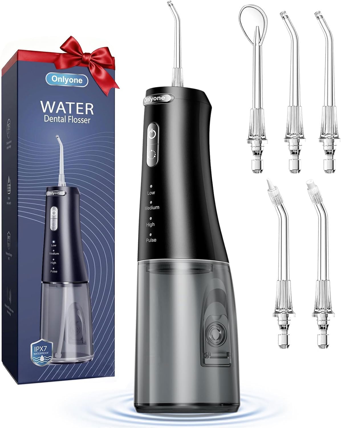 Onlyone Water Flosser with Adjustable Water Pressure for Daily Oral Care