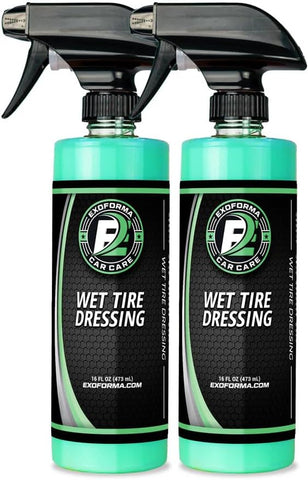 ExoForma Wet Tire Dressing Spray (16oz (2 Pack))