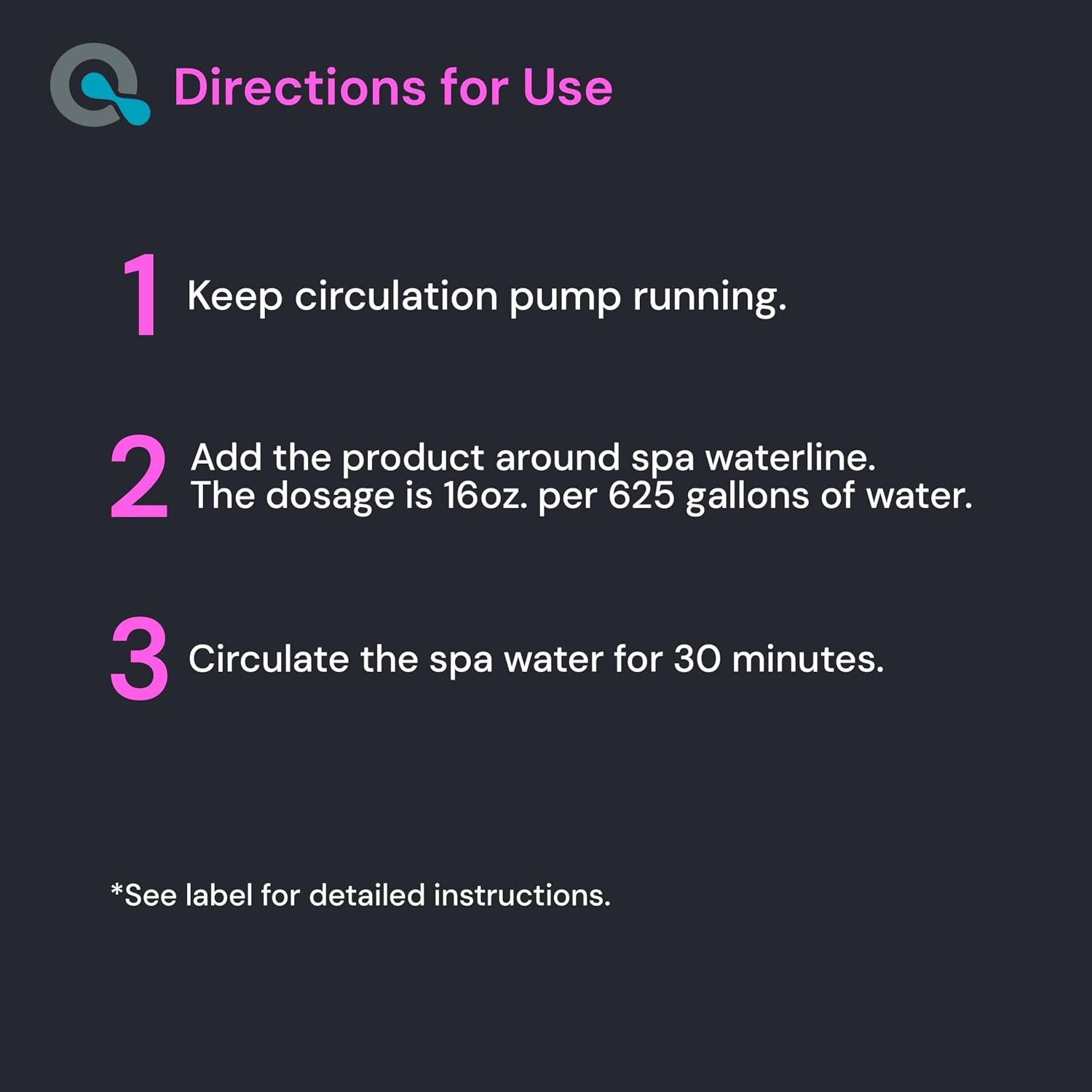 AquaDoc Spa Metal Control & Stain Protector for Hot Tubs - 16 oz
