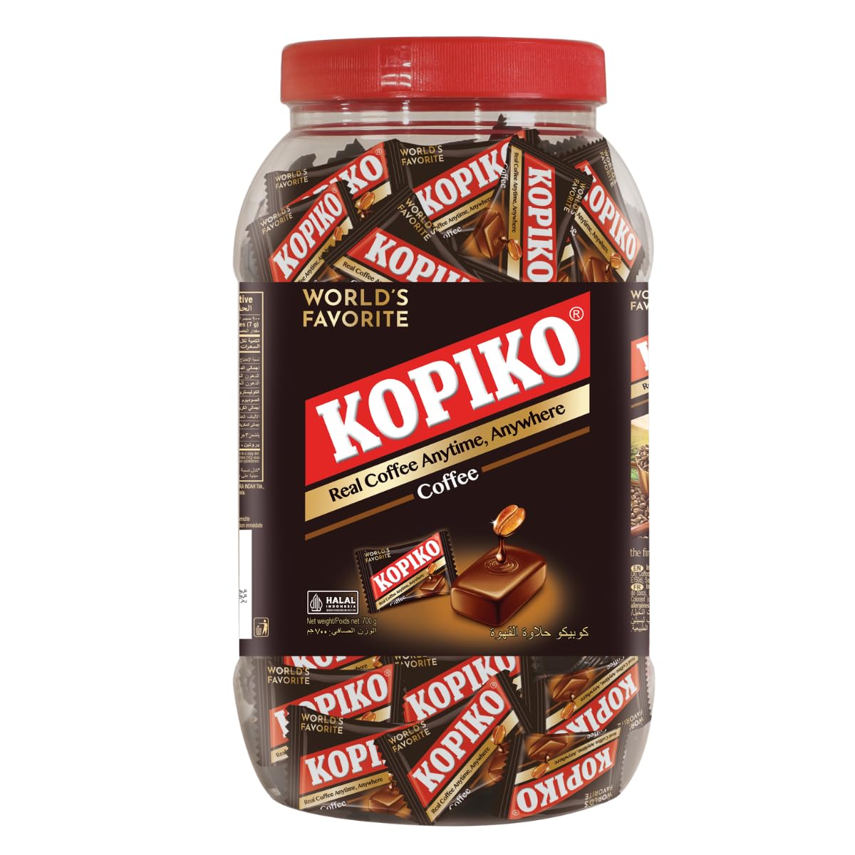 Kopiko Coffee & Cappuccino Candy – Hard Candy from Indonesia (2-Pack)