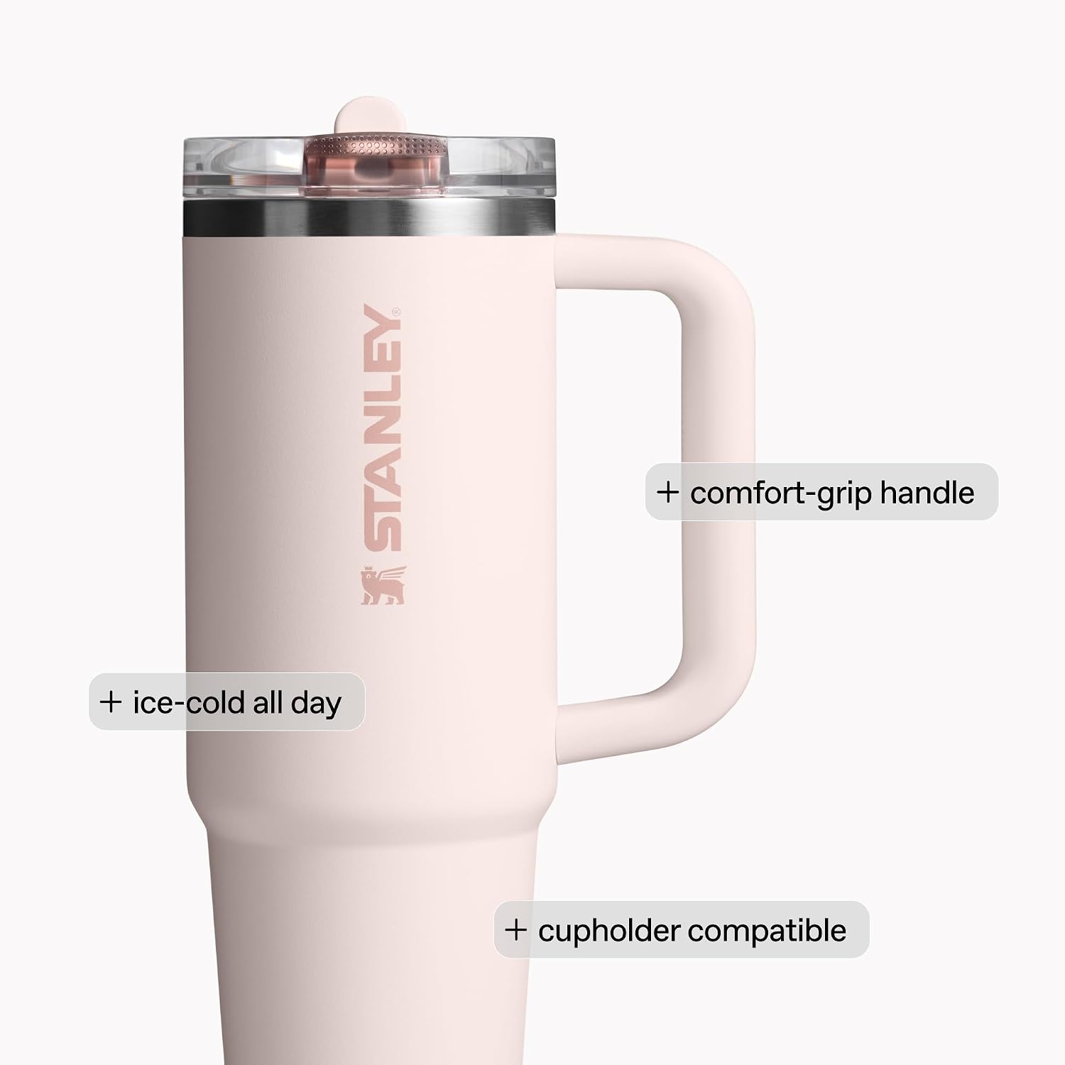 STANLEY Quencher ProTour Flipstraw Tumbler, 40 oz, Emerald Honeydew