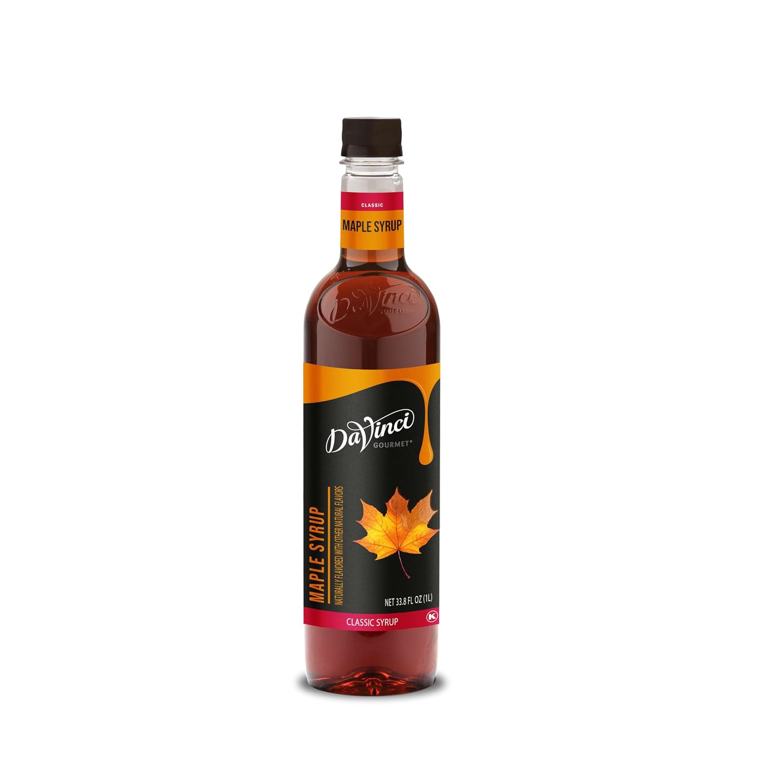 DaVinci Gourmet Maple Syrup, 25.4 Fluid Ounces (Pack of 4)