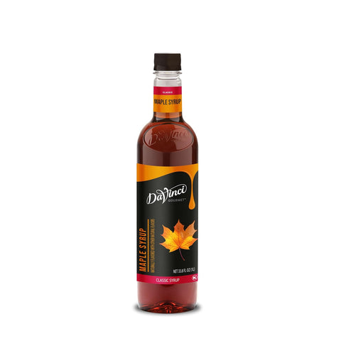 DaVinci Gourmet Maple Syrup, 25.4 Fluid Ounces (Pack of 4)