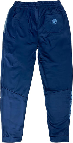 Icon Sports Kids Manchester City Sweatpants with Zipper Pockets, Licensed Youth Man City Jogger Pants