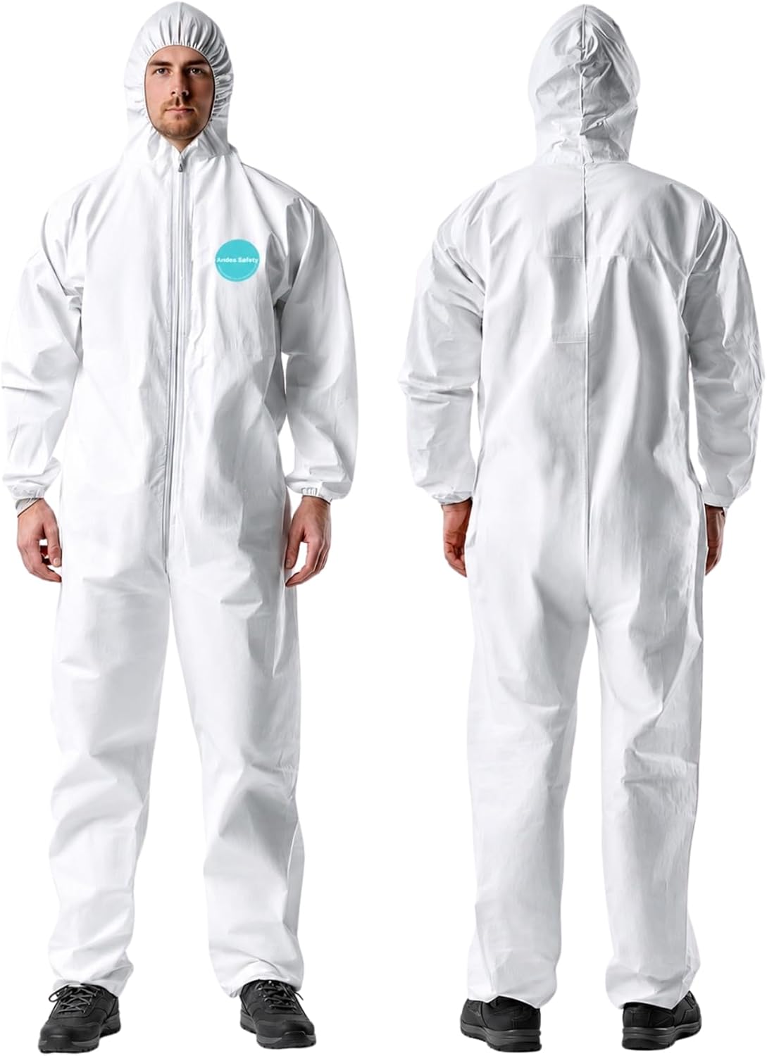 Andes Hazmat Suit, Disposable Paint Suit, Lab Coverall