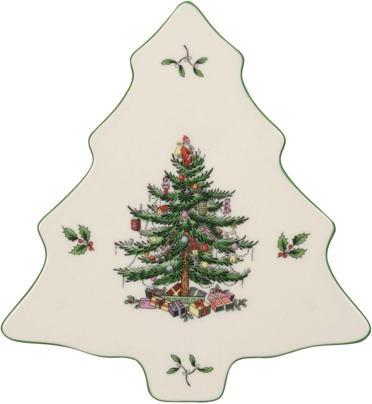 Spode Christmas Tree Tree-Shaped Trivet