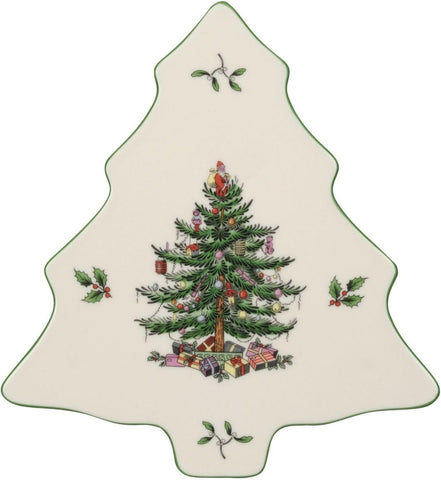Spode Christmas Tree Tree-Shaped Trivet