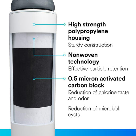 3M Aqua-Pure Under Sink Water Filter Cartridge, AP Easy C-Complete