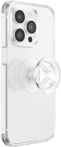 PopSockets Adhesive Phone Grip, Holder- Clear