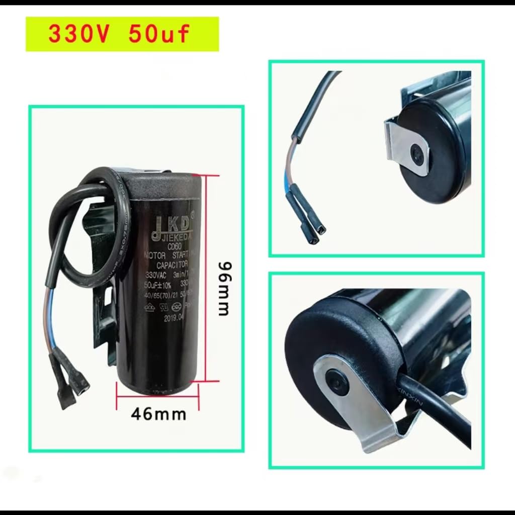 50uF Compressor Starting Capacitor for Refrigerator Freezer (1PC)