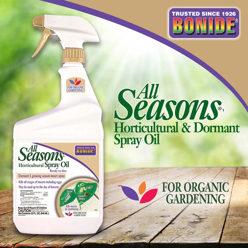 Bonide All Seasons Horticultural & Dormant Spray Oil, 32 oz