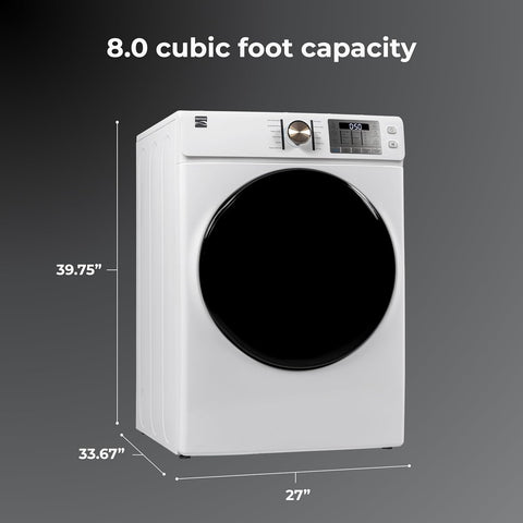 Kenmore 8.0 cu. ft. Front Load Gas Dryer - White