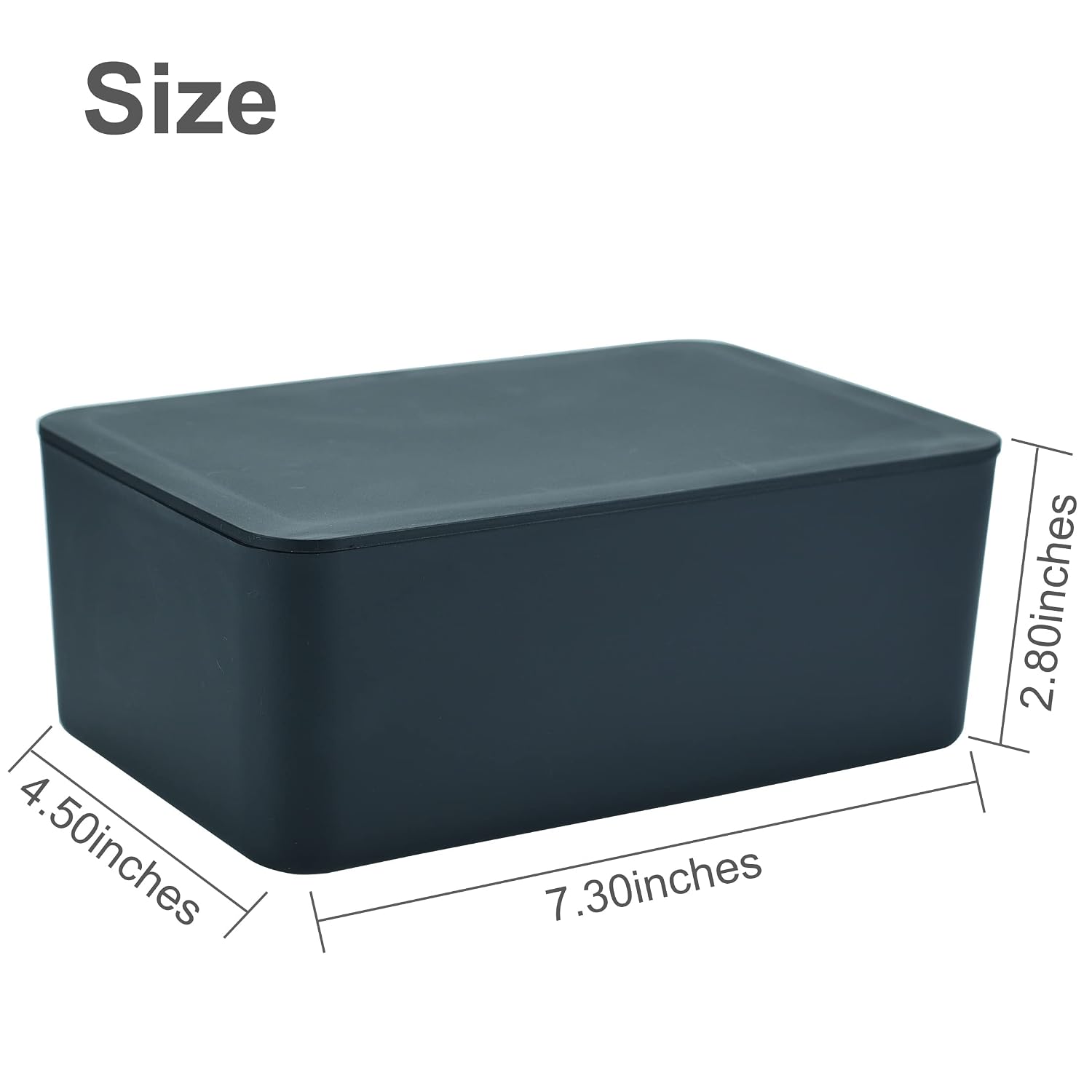 Diaper Wipes Dispenser, Baby Wipes Case, Baby Wipe Holder (Black)