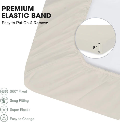 Little Grape Land Crib Sheets 4 Pack for Boys and Girls, Baby Neutral Crib Fitted Sheets for Standard Crib & Toddler Mattress, Super Soft Breathable Fitted Crib Sheet Set, Wildflower & Leaves