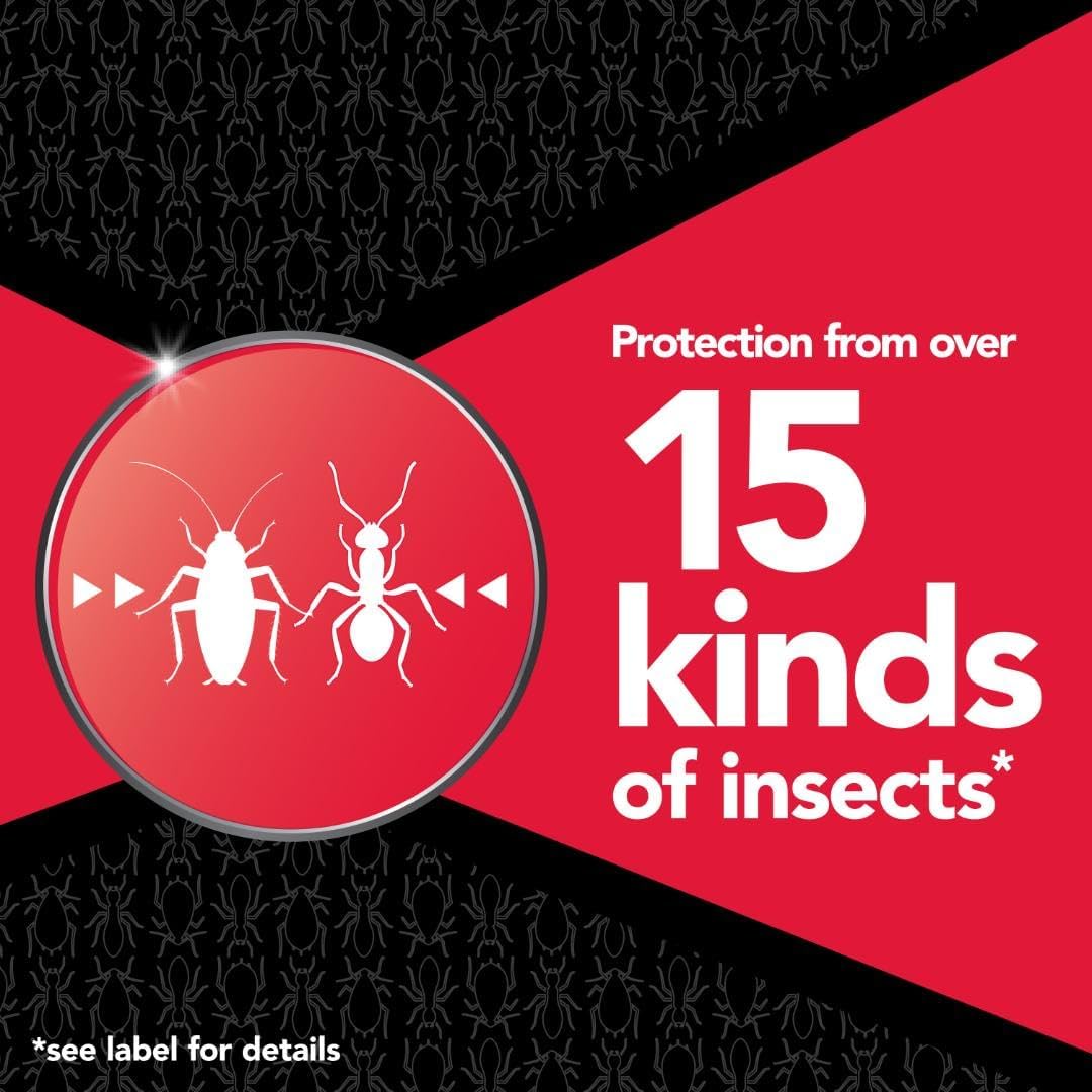 Raid MAX Perimeter Protection Multi Insect Killer Bug Spray, 1 Gal Refill
