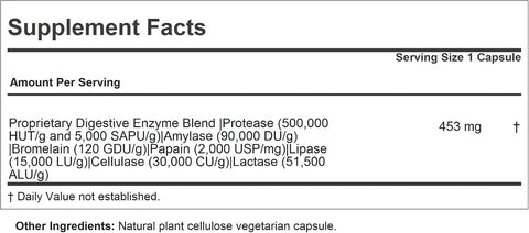 ANDREW LESSMAN ProCaps Digest Assure Digestive Enzymes, 360 Capsules