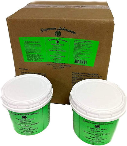 Rust Remover for Concrete (Case of 3 makes 3 gallons)
