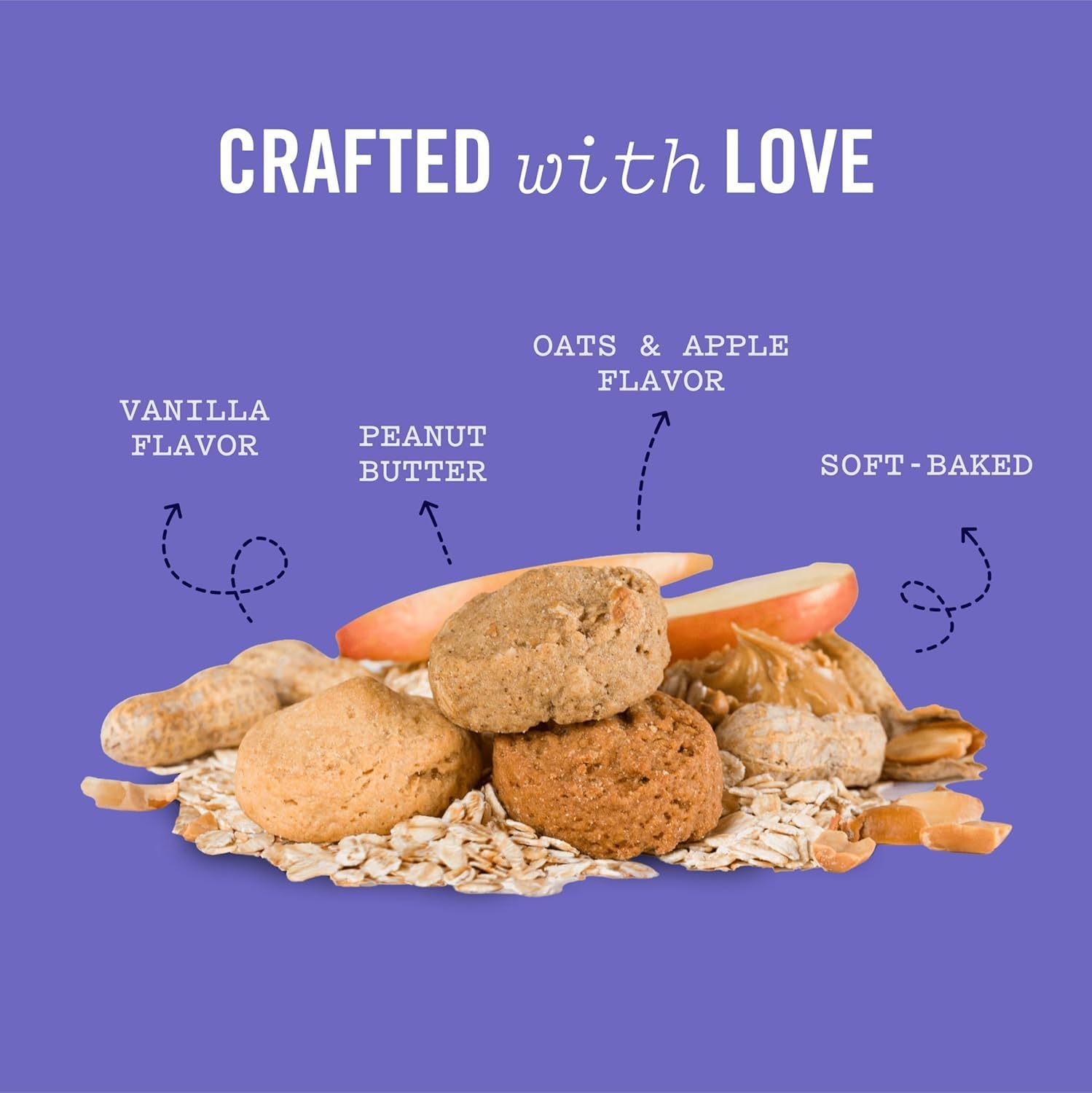 Three Dog Bakery AssortMutt Trio Dog Treats - 48 oz Variety Pack