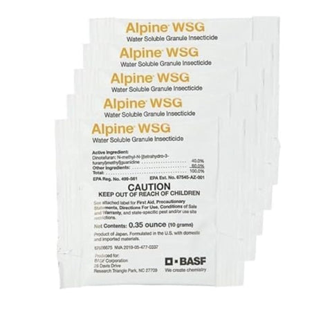 BASF Alpine WSG Insecticide, Soluble Granules, Indoor Outdoor Pest Control