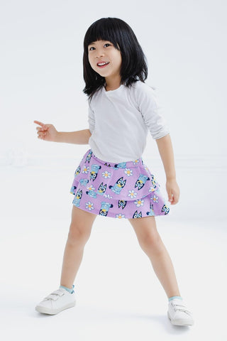 Bluey Floral 2 Pack Skorts Infant to Big Kid
