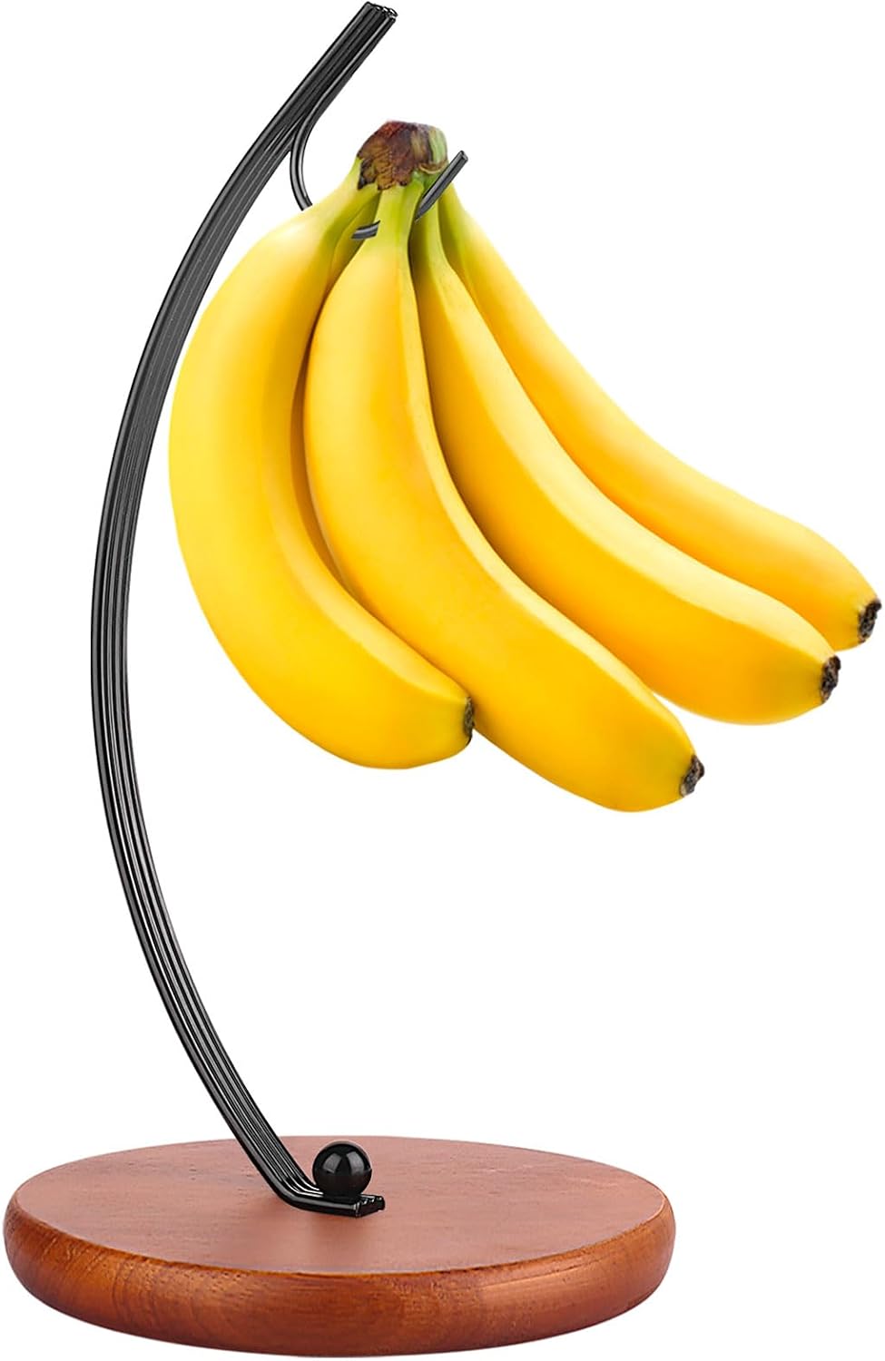 Banana Holder Stand - Banana Hanger (Modern, Black)
