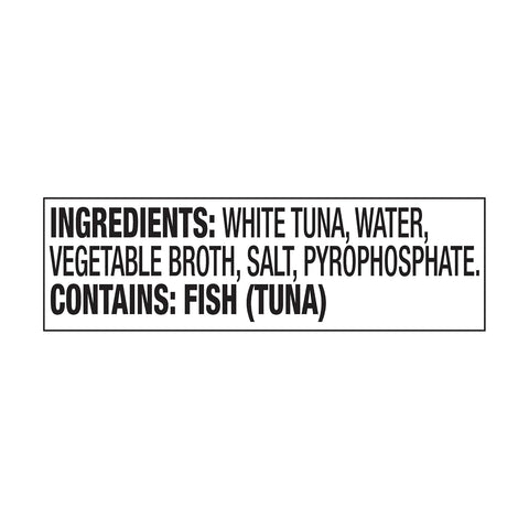 StarKist Solid White Albacore Tuna in Water, 5oz Canned Tuna, 24-Pack | 26g Protein Per Serving, Wild Caught, Gluten Free, Soy Free, 110 Calories Per Serving, Perfect for Meals and Snacks