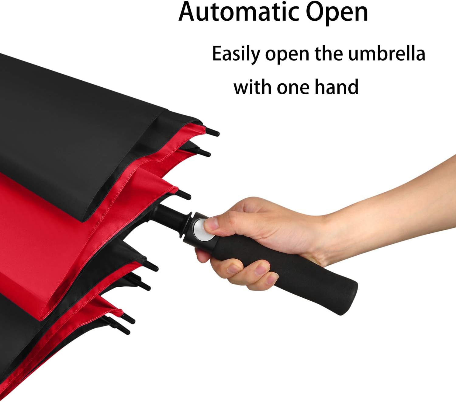 ACEIken Golf Umbrella Windproof Large 62/68/72 Inch Double Canopy for Rain