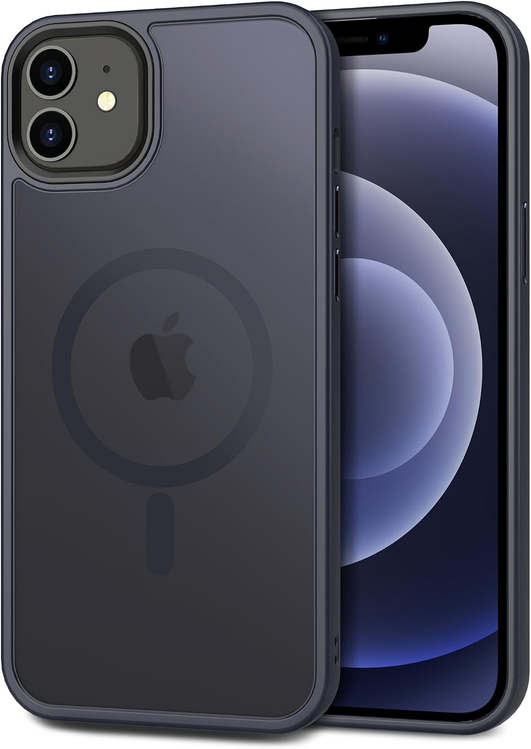 CACOE Magnetic Case for iPhone 12 & iPhone 12 Pro 6.1 inch, Dark Blue