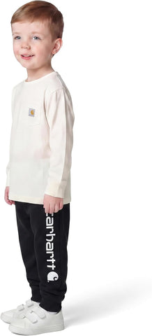 Carhartt Boys Fleece Logo Sweatpants Pants