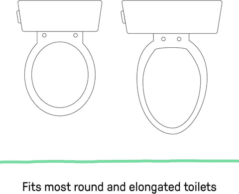 Ingenuity: ity by Ingenuity Flip & Sit Potty Seat (White) – Easy to Set Up & Remove Potty Training Seat That Attaches to Adult Toilet Seat