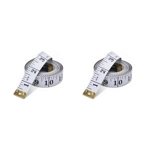 Measuring Tape for Body Measurements, Soft Tape Measure Double Scale, Has 150 Centimetre Scale on Reverse and Front 60 Inch