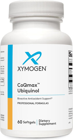 XYMOGEN CoQmax Ubiquinol, 60 Softgels