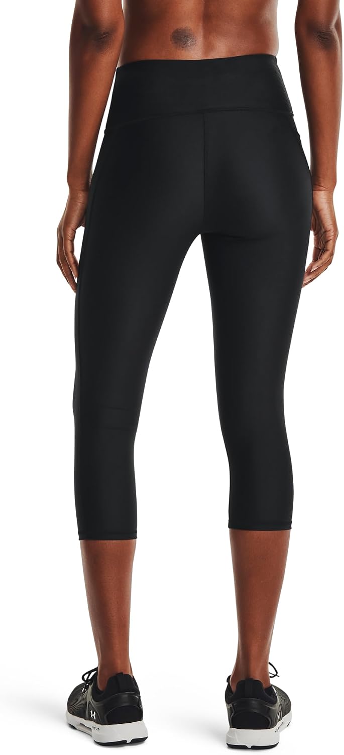 Under Armour Women's HeatGear High Waisted Pocketed Capri