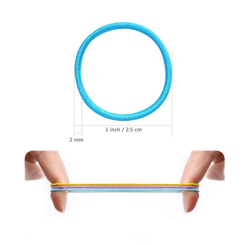 Baby Hair Ties 200Pcs Small Elastic Hair Ties for Baby Girls Infants Kids Toddlers - 20 Colors Ponytail Holders Hair Accessories for Girls