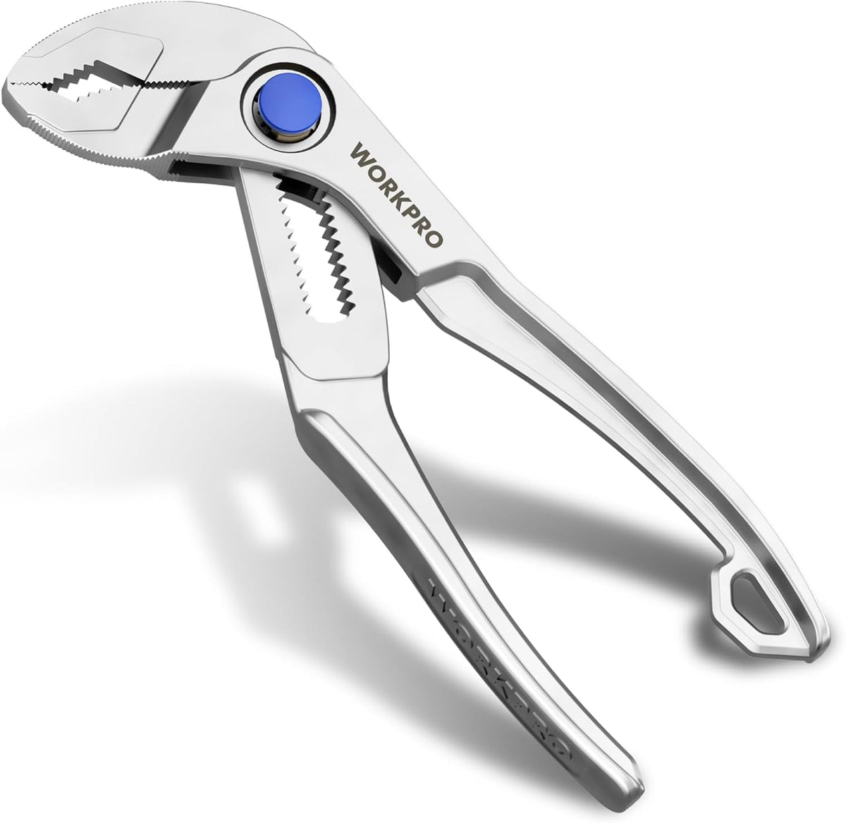 WORKPRO Mini Water Pump Pliers, 4-Inch Groove Joint Pliers for Tight Spaces