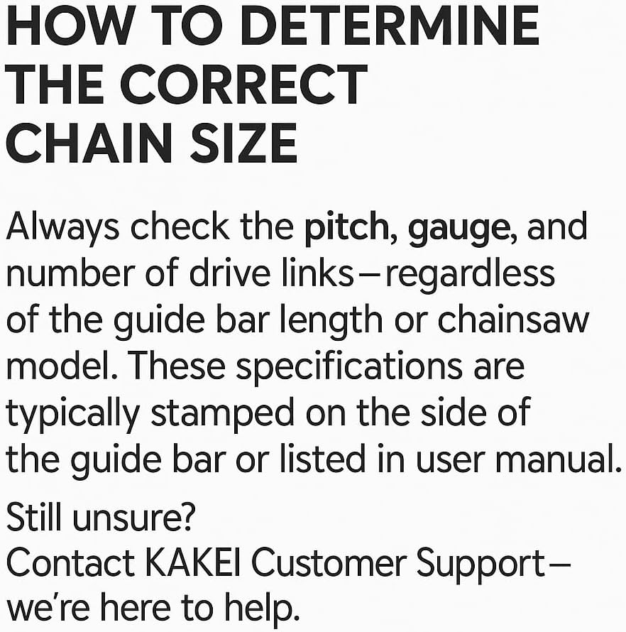 KAKEI 24 Inch Chainsaw Chain 3/8" Pitch .058" Gauge 84 Drive Links Fits Husqvarna 555, 562XP, 365, 565, 372XP, 572XP, 390XP, 395 XP, 585, 592 XP (3 Chains) - Full Chisel