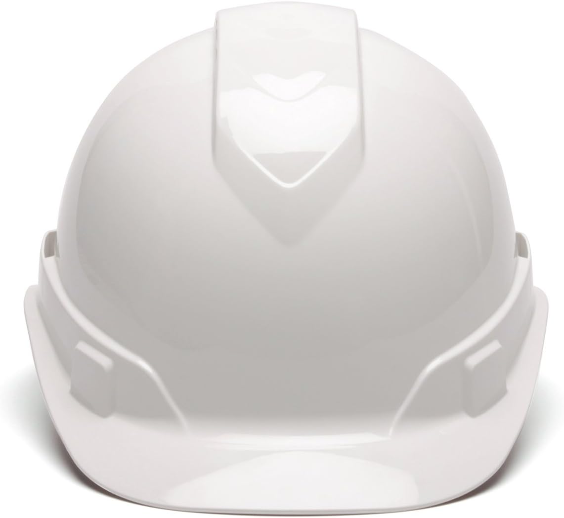 Pyramex Ridgeline Cap Style Hard Hat, 4-Point Ratchet, Vented