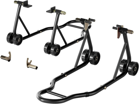 SPECSTAR Universal Motorcycle Stands 882 Lbs Capacity,Black